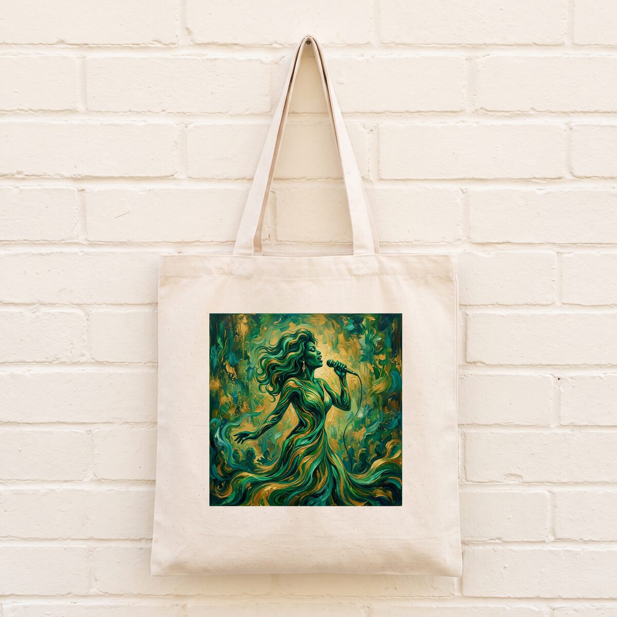 Rivers Run Gold tote by Amara & the Rivers