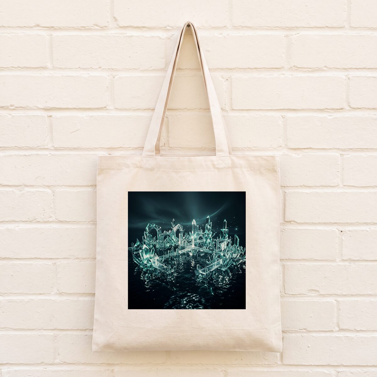 Tidal Patience tote by Glass Harbor