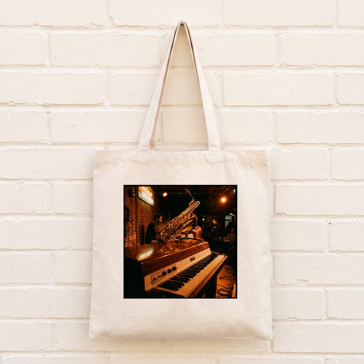 Pocket tote by The Downbeat Club