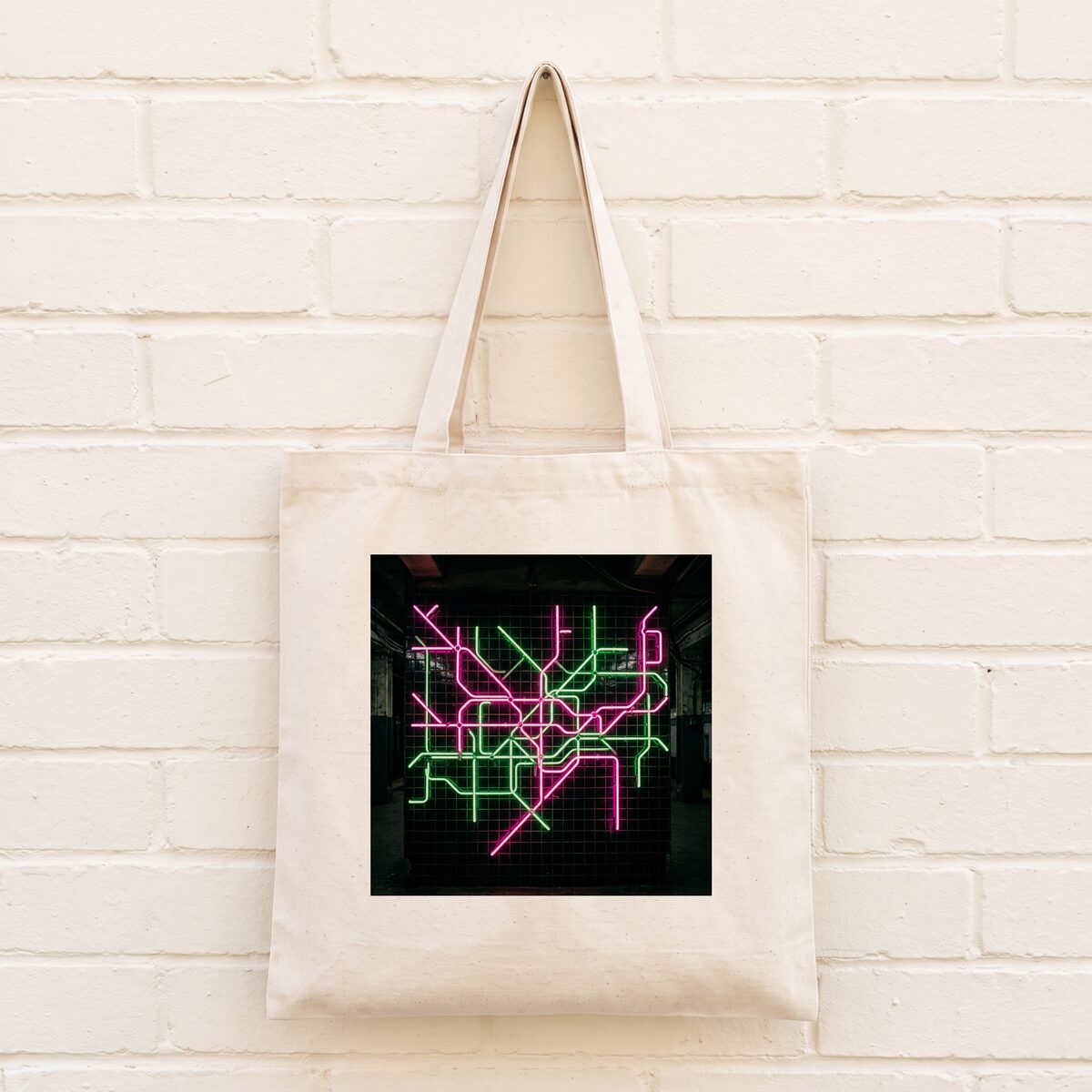 Express Track tote by Neon Subway