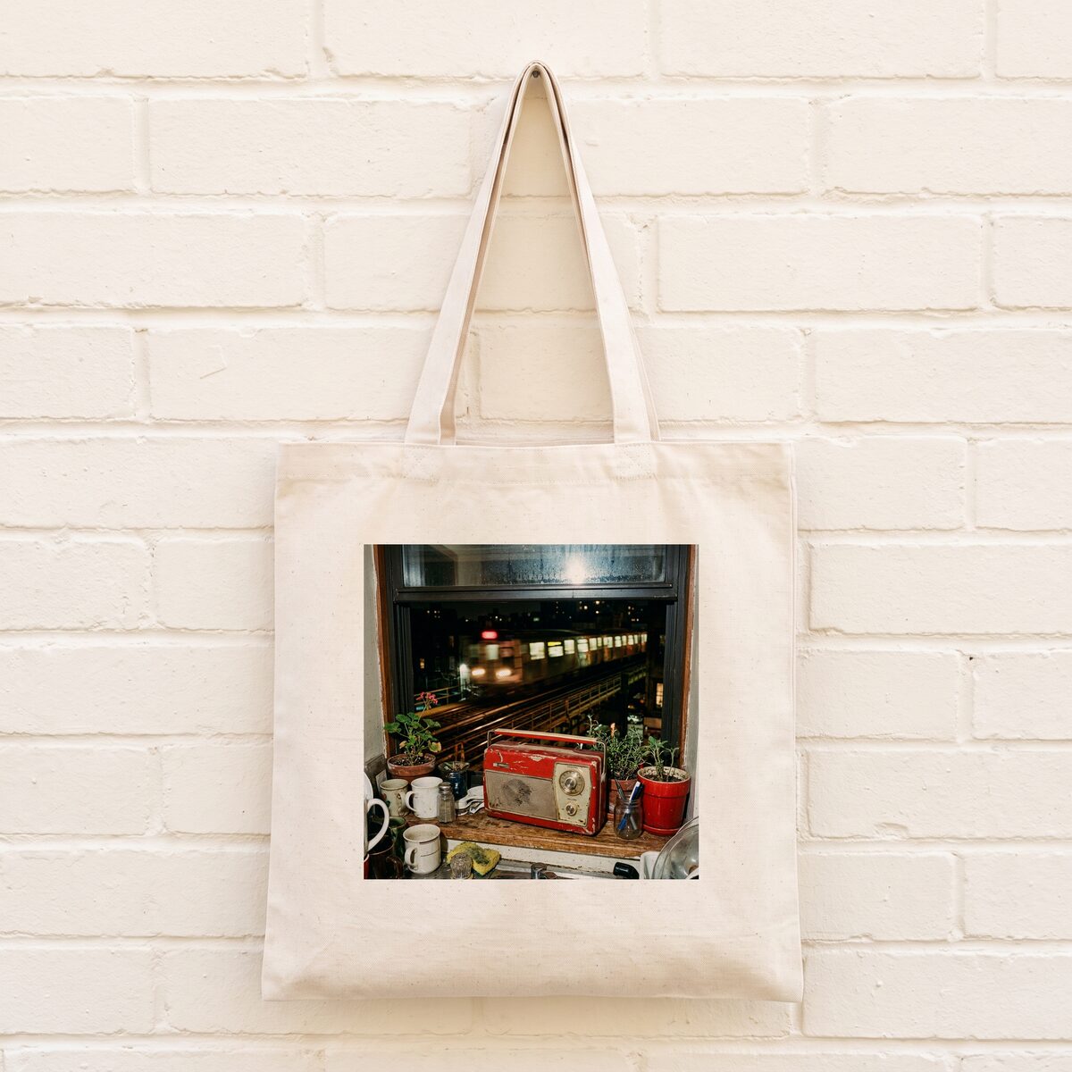 Rent's Due tote by Kitchen Radio