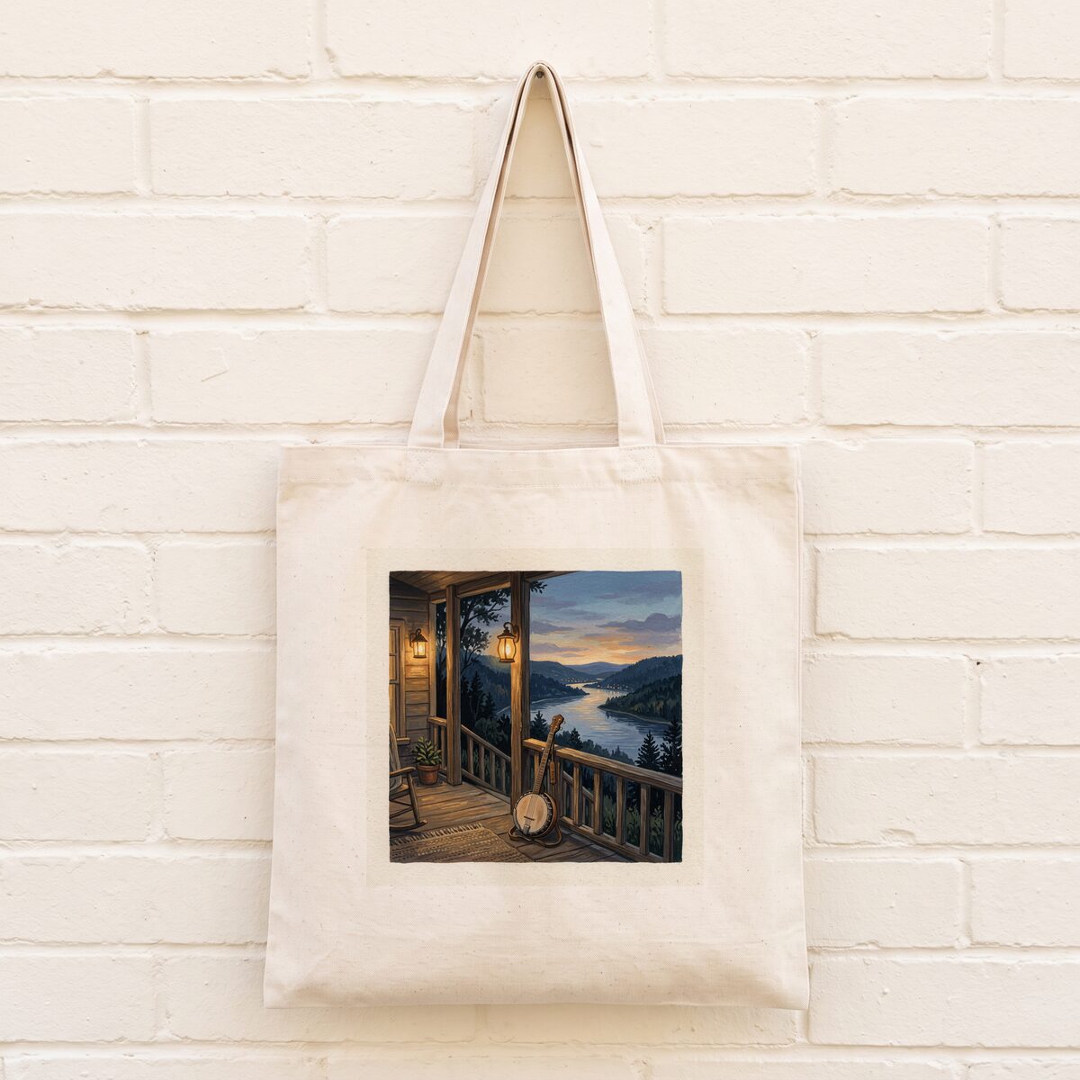 Porch Light Hymns tote by The Halfway Lights